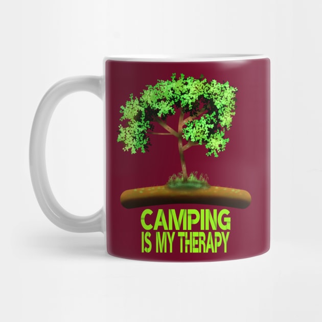 Camping Is My Therapy by MoMido